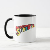 Mug Logo couleur super fille (Gauche)