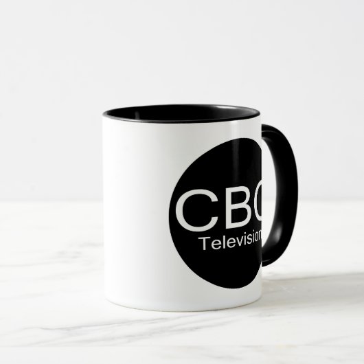 Mug Logo d'alternative de télévision de CBC (Devant droit)