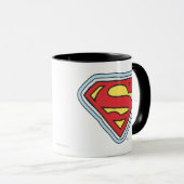 Mug Logo de bande dessinée Supergirl (Devant droit)