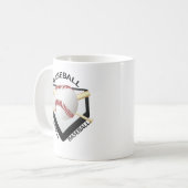 MUG LOGO DE BASE-BALL (Devant gauche)