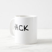 Mug logo de base d'entaille (Devant gauche)