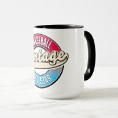 Mug logo de baseball All Star (Devant droit)