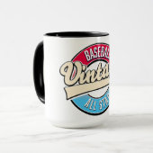 Mug logo de baseball All Star (Devant gauche)