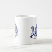 Mug LOGO de bleu d'amusement de PHLEBOTOMIST (Centre)