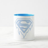 Mug Logo de bleu de Supergirl (Centre)