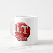 MUG LOGO DE BOUCHON DE LABORATOIRE RBC MLT - TECHNOLOG (Devant gauche)