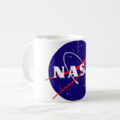Mug Logo de boulette de viande de la NASA (Devant gauche)