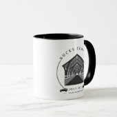 Mug Logo de Bucks County Joyrides (Devant droit)