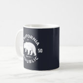 Mug Logo de Californie| L'État d'Or (Devant gauche)