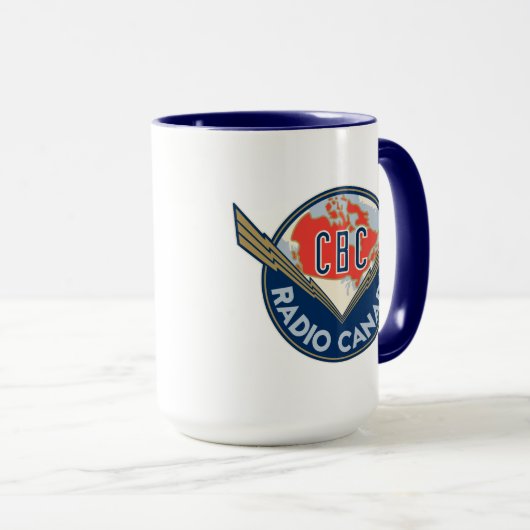 Mug Logo de CBC Retro 1940s (Devant droit)