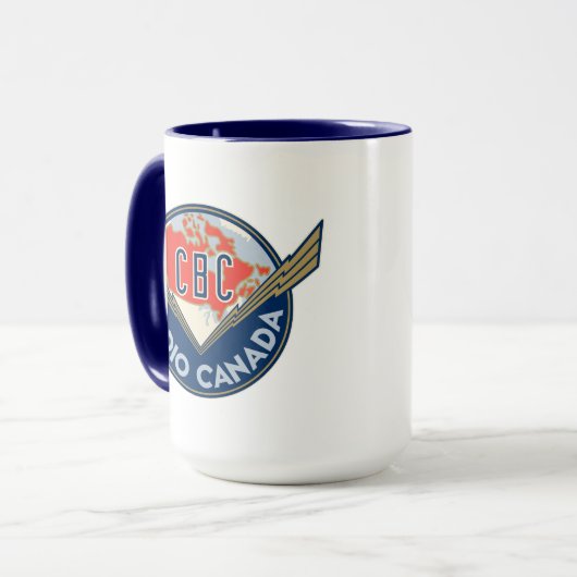 Mug Logo de CBC Retro 1940s (Devant gauche)