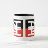 Mug Logo de chemin de fer de New Haven (Centre)