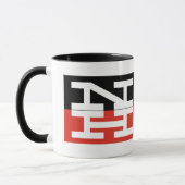 Mug Logo de chemin de fer de New Haven (Gauche)