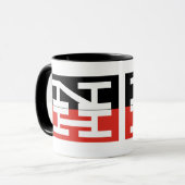 Mug Logo de chemin de fer de New Haven (Devant gauche)