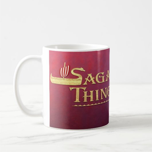 Mug Logo de chose de saga (Gauche)