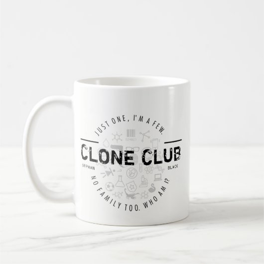 Mug Logo de club de clone (Gauche)
