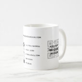Mug Logo de conception de Carte de visite d'entreprise (Devant droit)