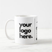 Mug Logo de conception de Carte de visite d'entreprise (Gauche)