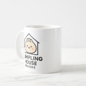 Mug Logo de conception de la maison de dumping mignonn (Devant gauche)