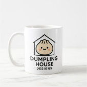 Mug Logo de conception de la maison de dumping mignonn (Gauche)