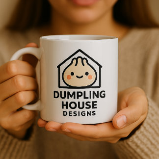 Mug Logo de conception de la maison de dumping mignonn