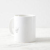 Mug Logo de crevette rose (Devant gauche)