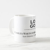 Mug Logo de Custom Business or Company (Devant gauche)