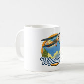 Mug logo de dessin animé Wyoming (Devant gauche)