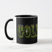Mug Logo De Golf Dimensionnel Avec Boules, (Gauche)