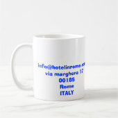 Mug logo de hotelinrome, margh (Gauche)