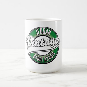 Mug logo de jeddah arabie saoudite
