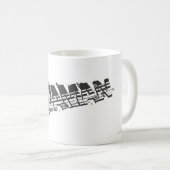 Mug Logo de la bande d'Aquaman Grunge (Devant droit)