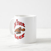Mug Logo de la bière face Rat Chemise (Devant gauche)