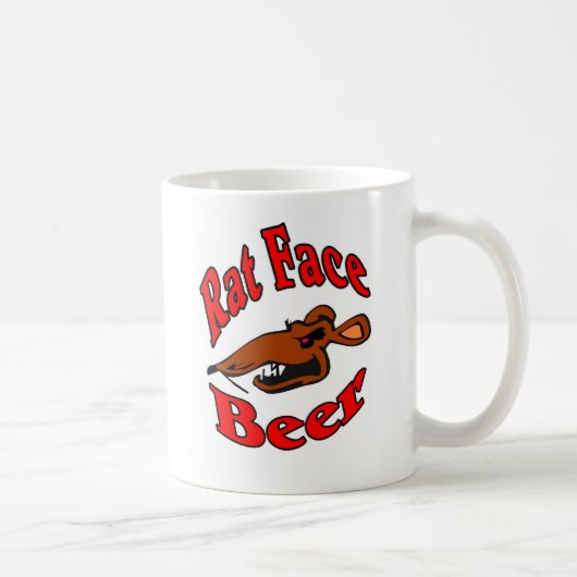Mug Logo de la bière face Rat Chemise (Droite)
