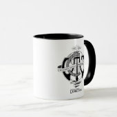 Mug Logo de la Confédération internationale des sorcie (Devant droit)