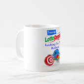 Mug Logo de la Coupe du café Tink Bullseye (Devant gauche)