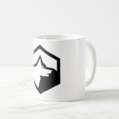 Mug Logo de la ferme Wolf Mountain (Devant droit)