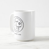 Mug Logo de la marque de signature (Devant gauche)