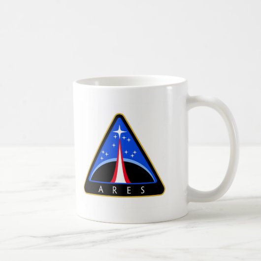 Mug Logo de la NASA Ares Rocket (Droite)