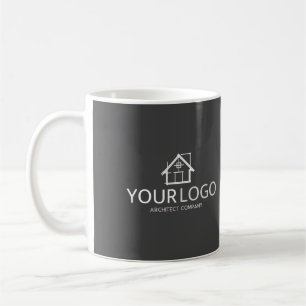 Mug Logo de la société d'architecture de démarrage d'e