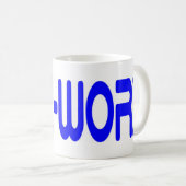 Mug Logo de la société de service de découpe de mousse (Devant droit)