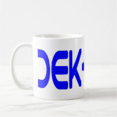 Mug Logo de la société de service de découpe de mousse (Gauche)