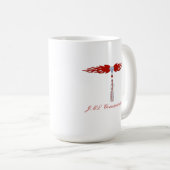 Mug Logo de la tour de communication JML (Devant droit)