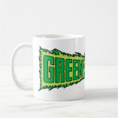 Mug Logo de lanterne verte avec lanterne (Gauche)