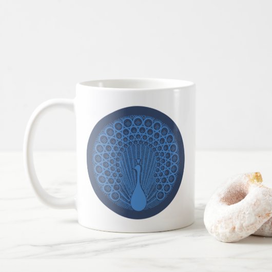 Mug Logo de l'AP de Peacock Gap (Avec donut)