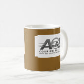 Mug Logo de l'entreprise Brun (Devant droit)