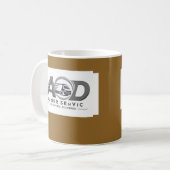 Mug Logo de l'entreprise Brun (Devant gauche)