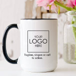 Mug Logo De L'Entreprise Cadeau Personnalisé Pour L'Em<br><div class="desc">Les tasses-cadeaux personnalisées portant le logo de votre entreprise et les phrases spécifiées sont un moyen polyvalent et réfléchi d'express de votre gratitude aux employés ou de dialoguer avec les clients. Ces tasses fournissent une toile de créativité, vous permettant d'offrir une expérience cadeau vraiment personnalisée. Le logo de votre entreprise...</div>