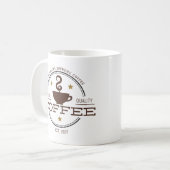 Mug logo de l'entreprise de café (Devant gauche)