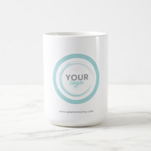 Mug Logo de l'entreprise Entreprise Marque minimale